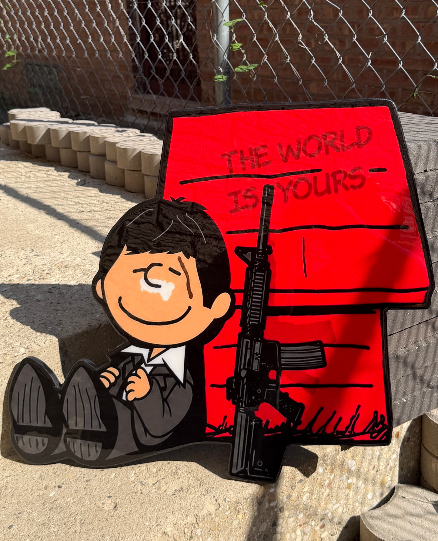 The World Is Yours — Scarface x Snoopy