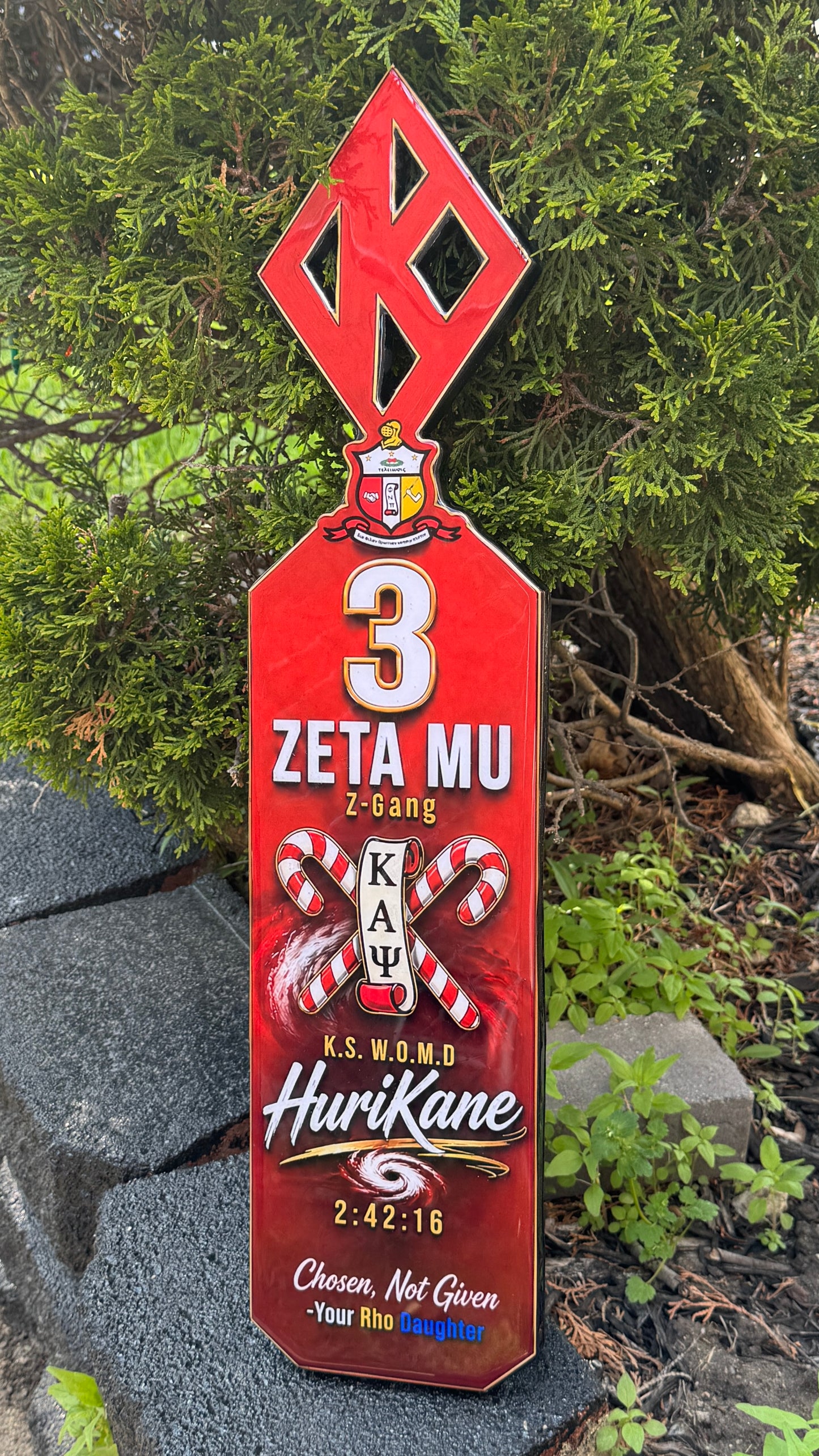 Custom Greek Paddle