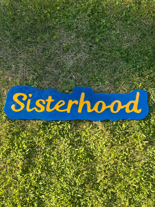 Sigma Gamma Rho Sisterhood Sign