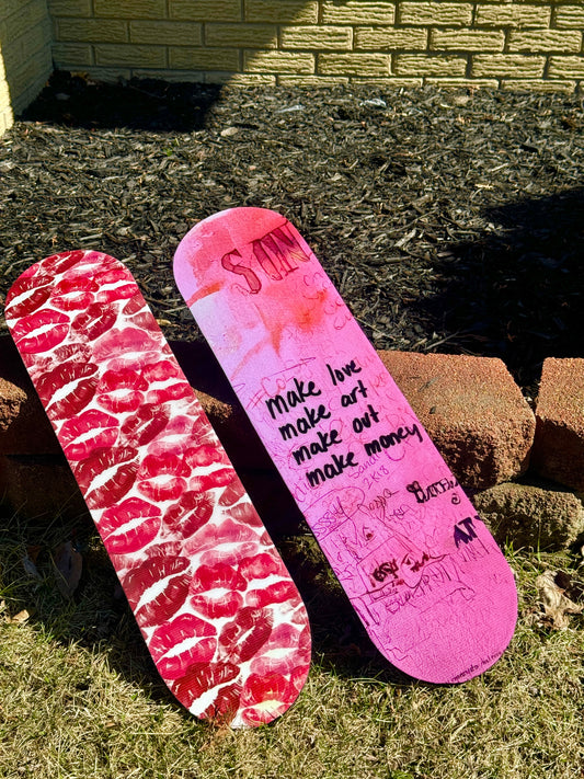 Skateboard Set Wall Art