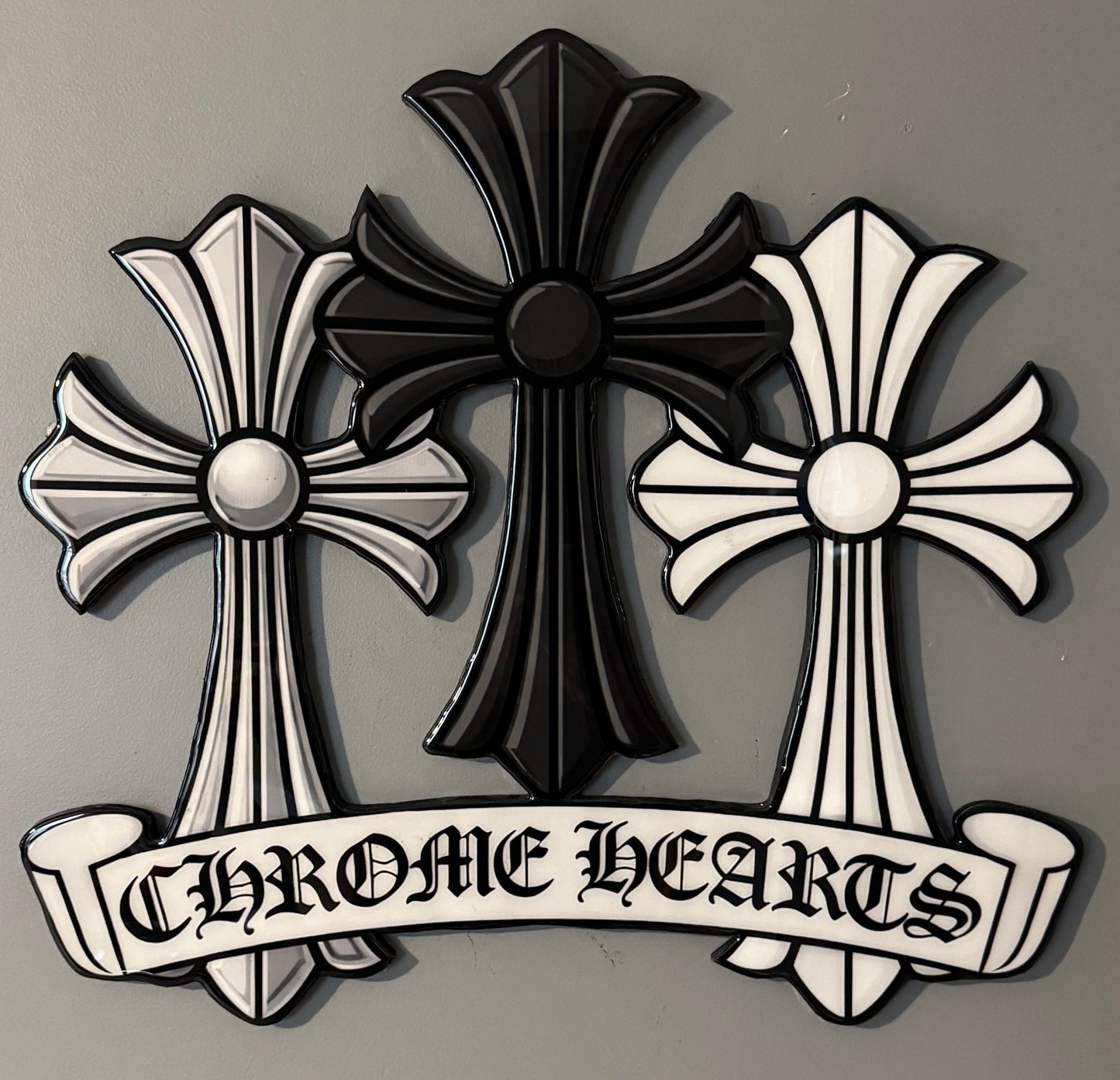 Chrome Hearts - Black/White