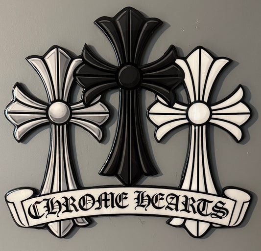 Chrome Hearts - Black/White