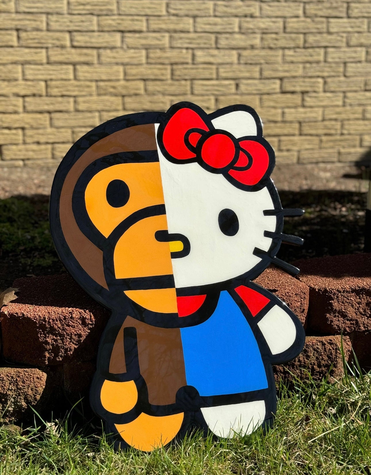 Baby Milo X Hello Kitty Wall Art