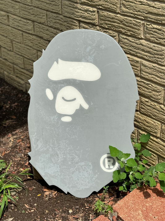 Gray Bape Wall Art