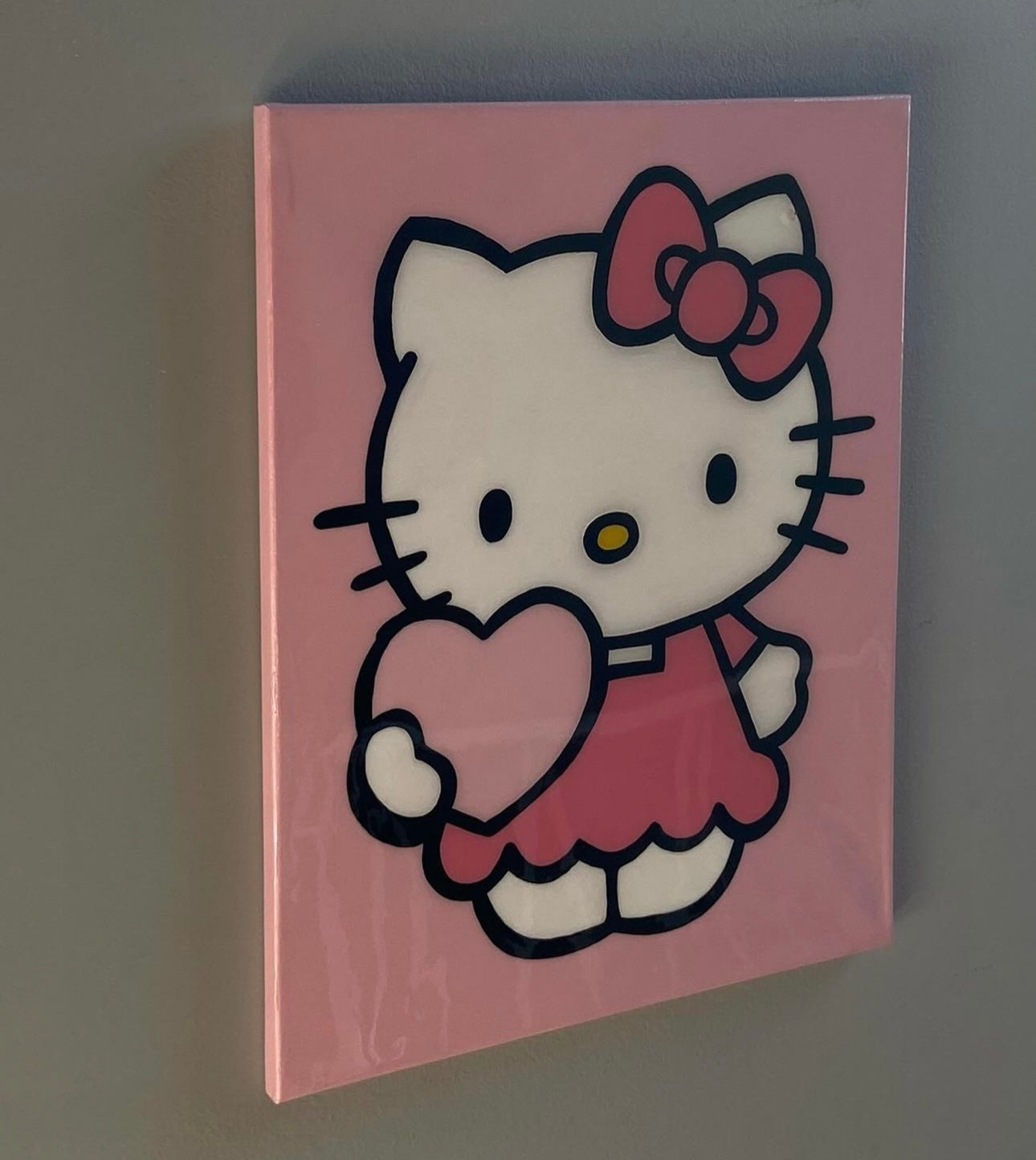 Hello Kitty Canvas Art