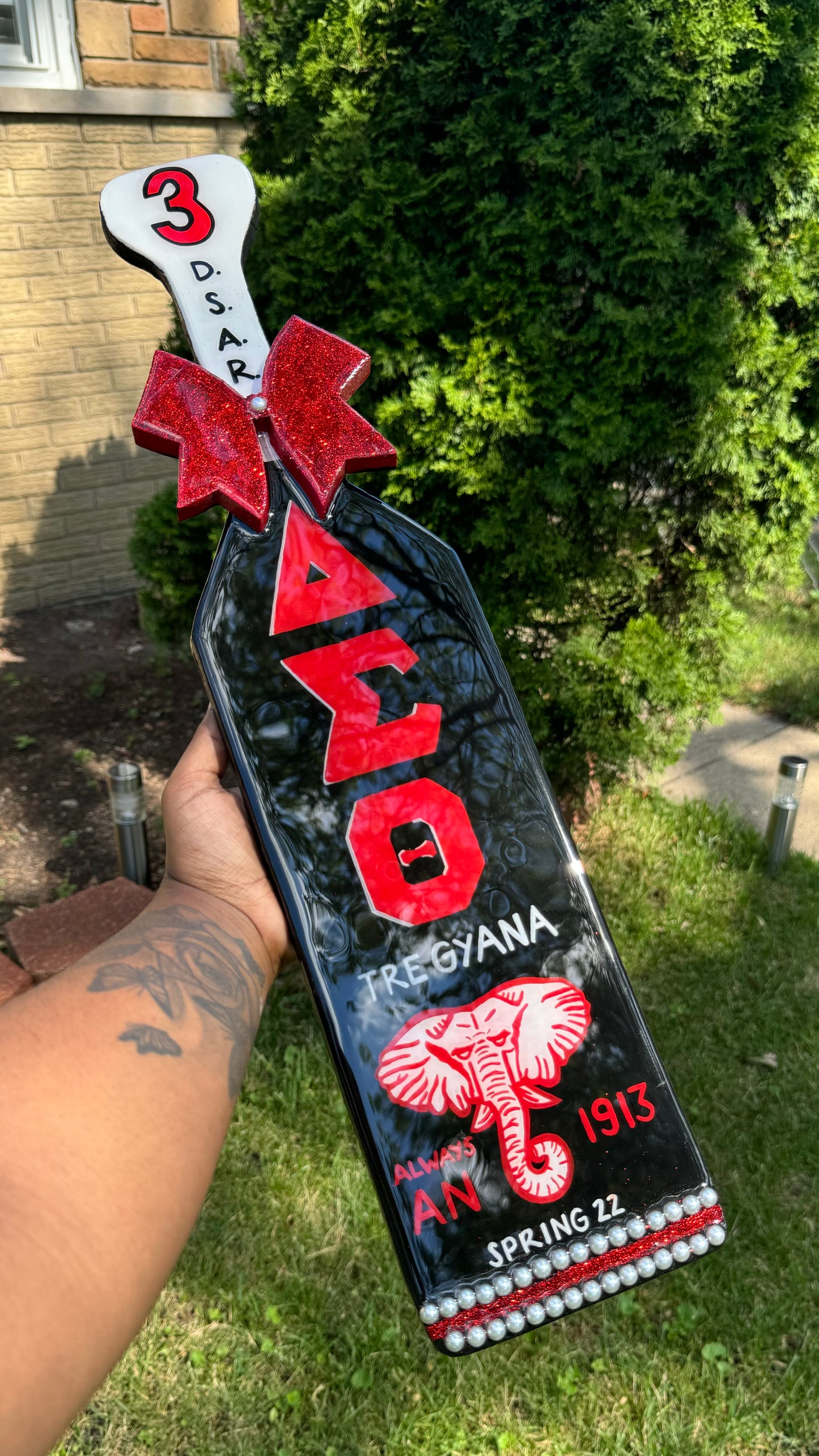 Custom Greek Paddle