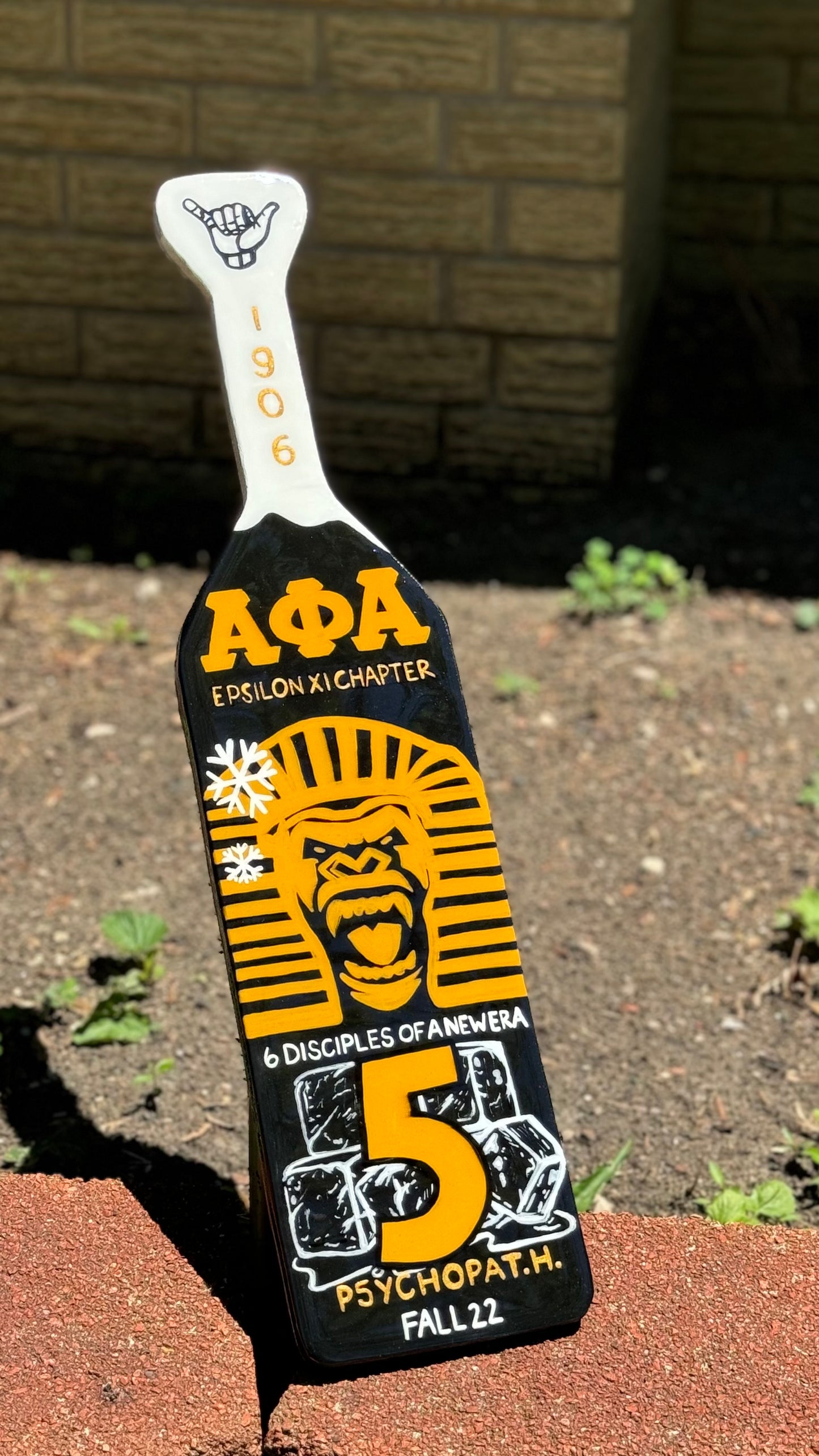 Custom Greek Paddle
