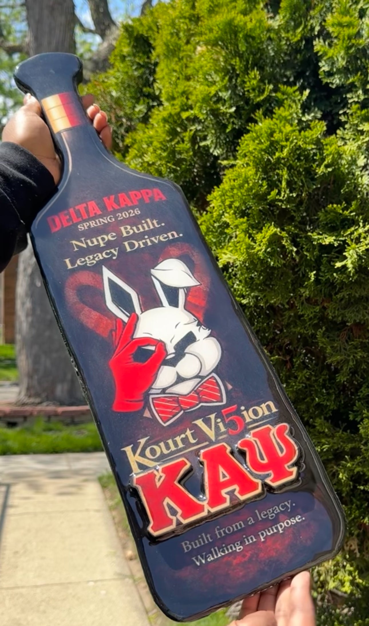 Custom Greek Paddle