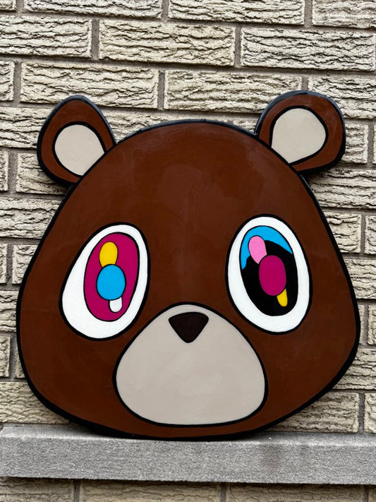 Kanye West Graduation Bear Wall Art