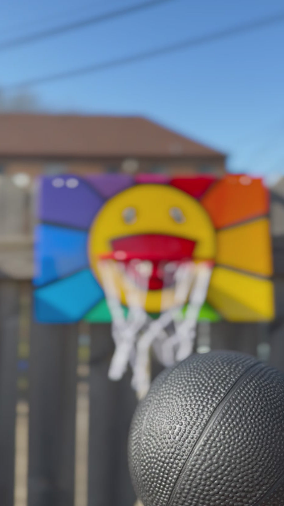 Takashi Murakami Flower Basketball Hoop – LaTori Ayers